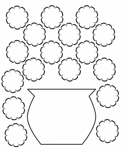 120 шаблонов вазы для вырезания из бумаги