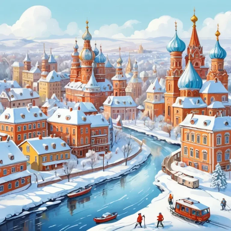 Удивительное Подмосковье и близкие регионы: зимний уикенд на русском лане
