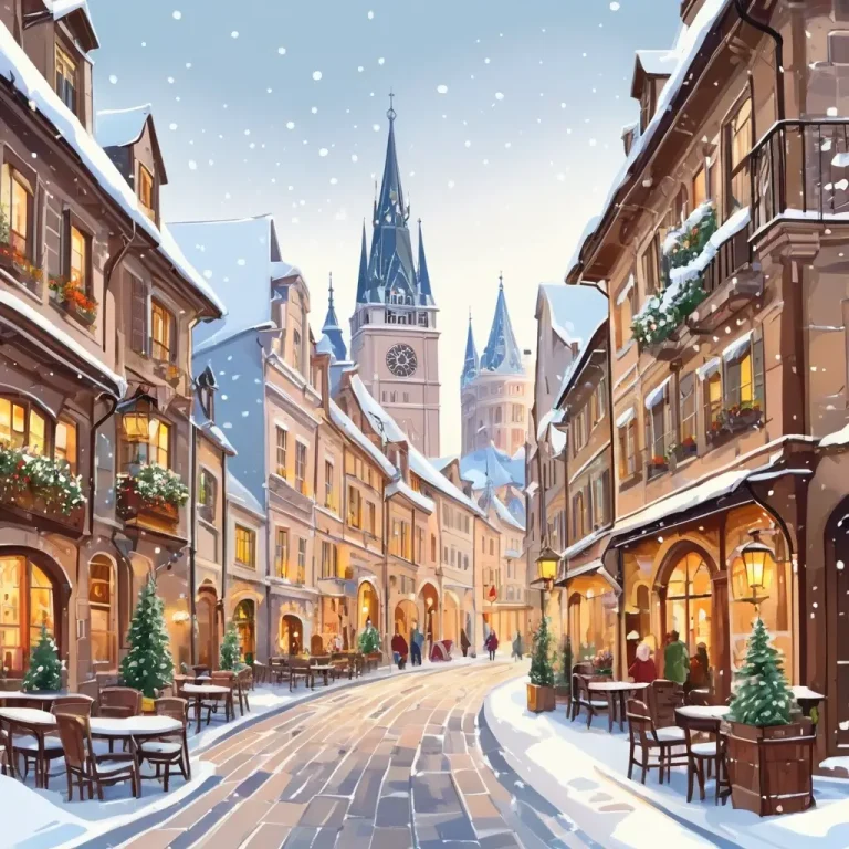 Романтика под снегом: самые уютные европейские города для зимнего свидания