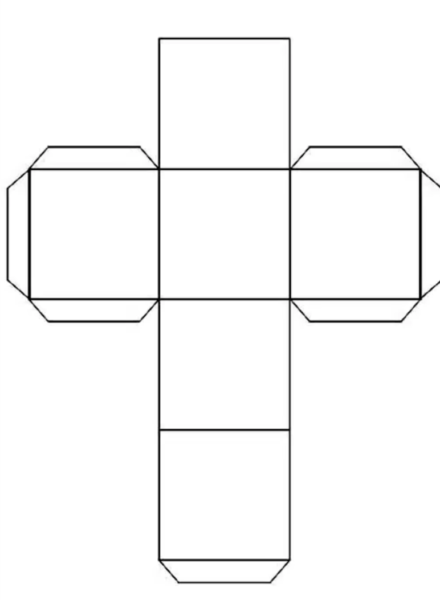 65 шаблонов кубиков из бумаги для распечатки