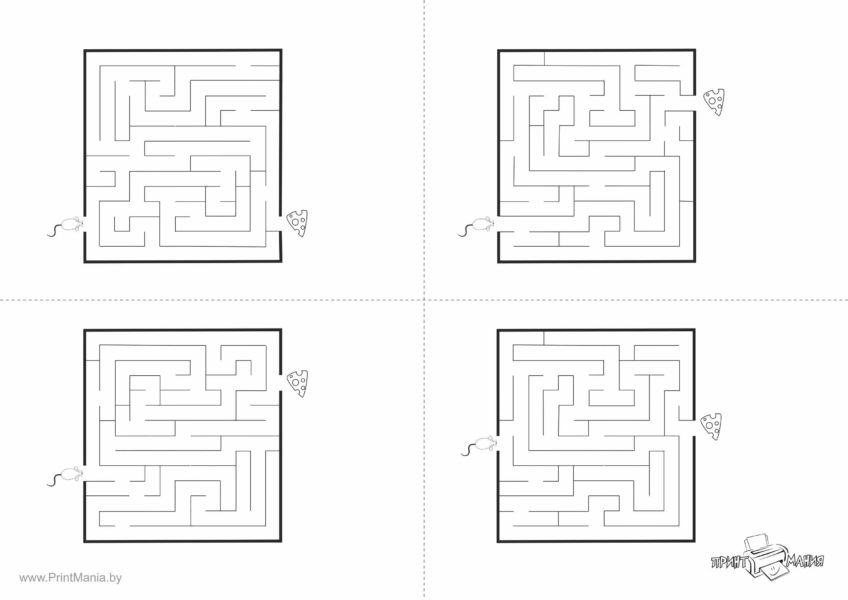 96 лабиринтов для детей