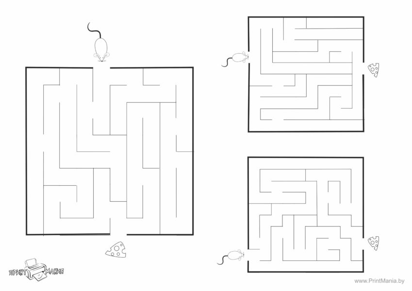 96 лабиринтов для детей