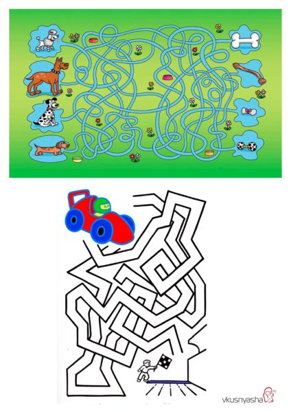 96 лабиринтов для детей