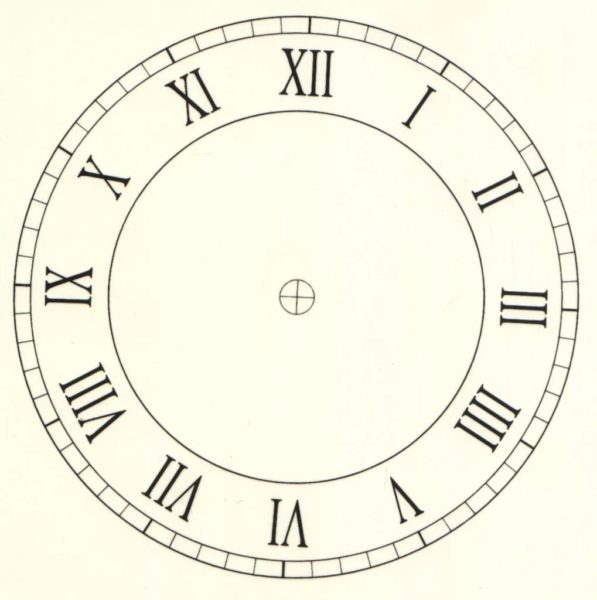 Циферблаты часов без стрелок: 70 шаблонов