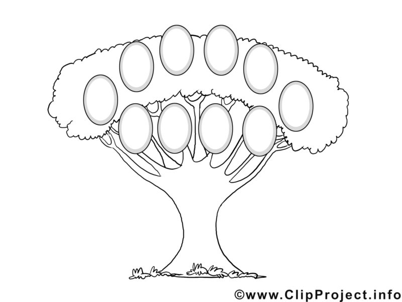 Генеалогическое древо: 70 шаблонов для заполнения