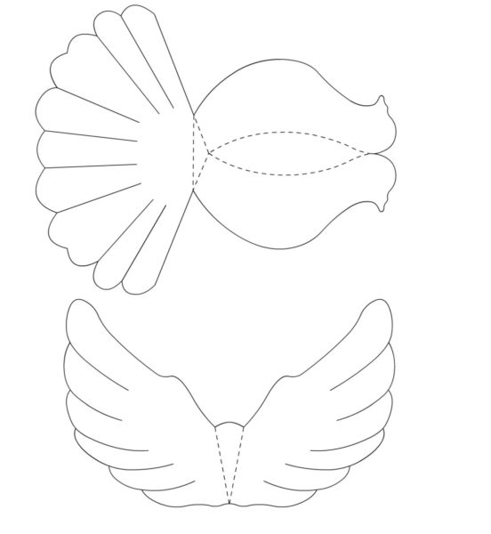 Голуби: 80 шаблонов для вырезания