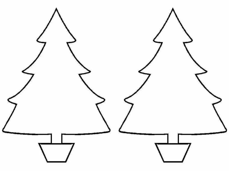 Ёлка: 140 трафаретов и шаблонов 2023