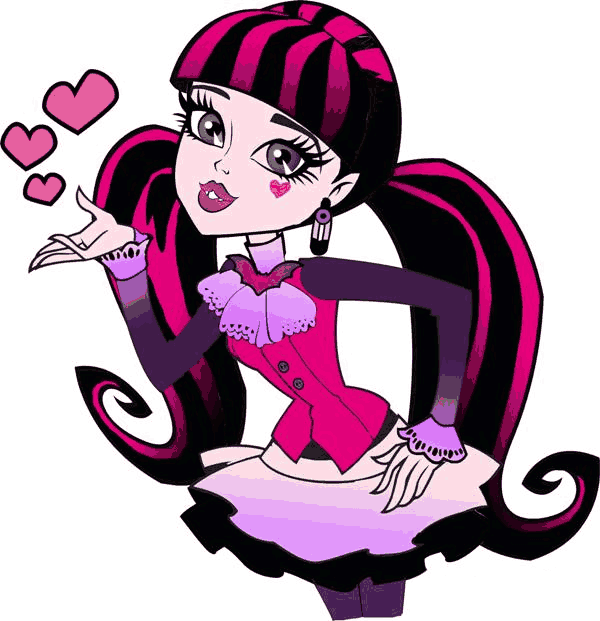 Картинки Monster High для срисовки (рисунки карандашом)