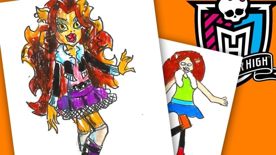 Картинки Monster High для срисовки (рисунки карандашом)