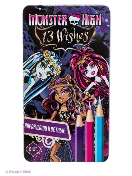 Картинки Monster High для срисовки (рисунки карандашом)