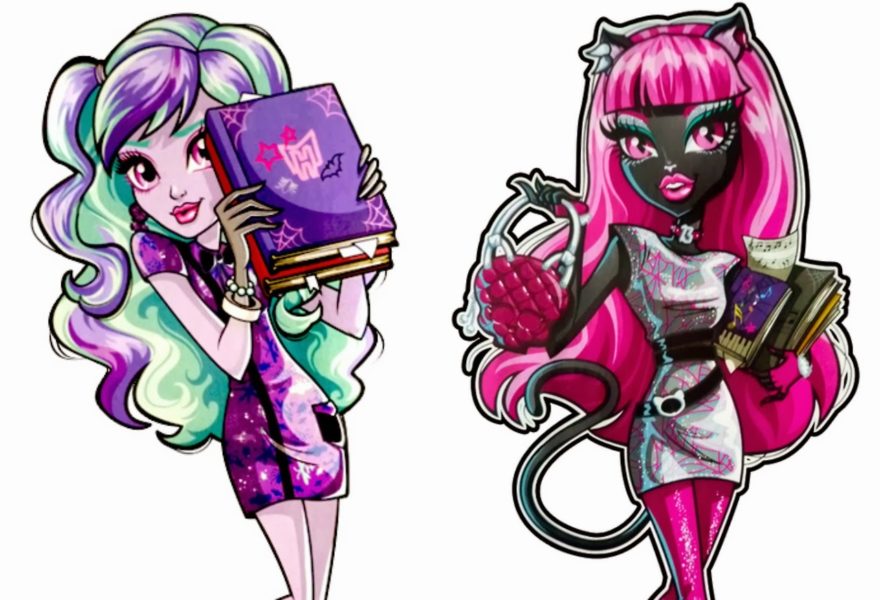 Картинки Monster High для срисовки (рисунки карандашом)