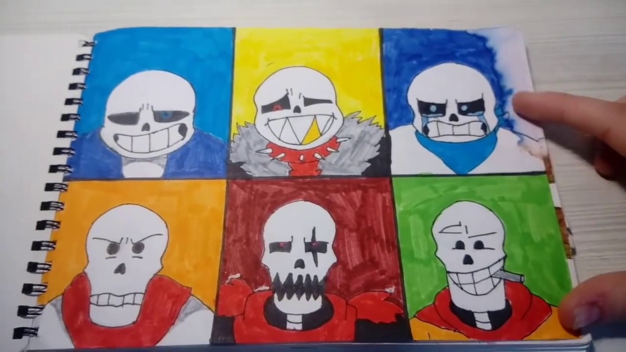 Рисунки Андертейл для срисовки (картинки из Undertale)