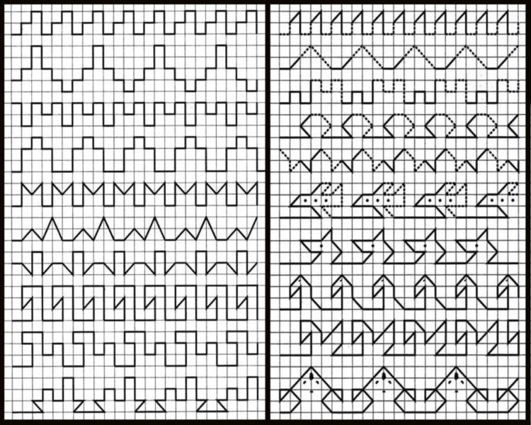 Рисунки по клеточкам в тетради для мальчиков