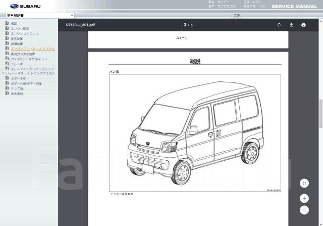 Руководство по ремонту subaru sambar - фото