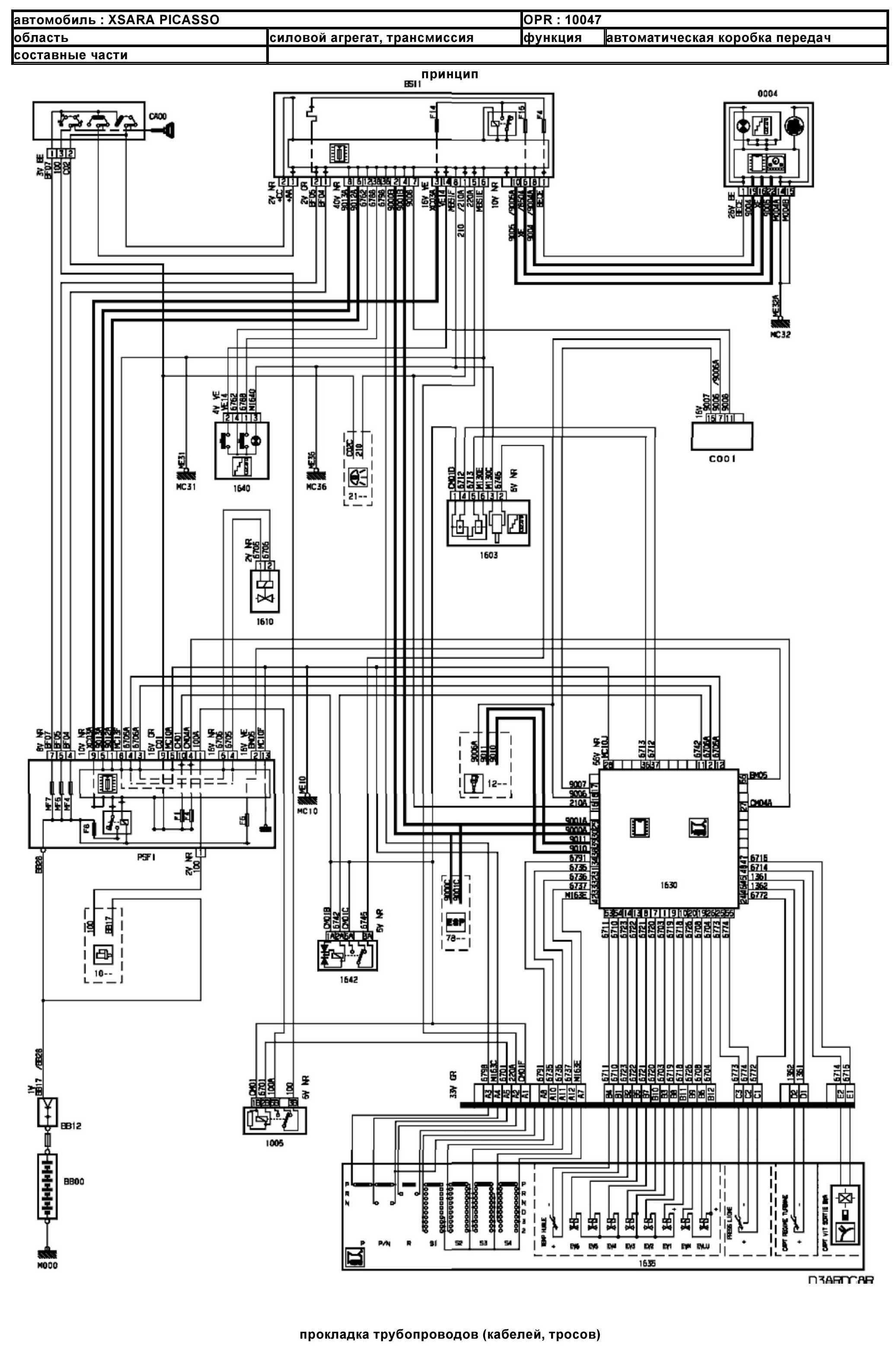 Citroen c4 электросхема Пежо 3008 диагностический разъем - BestChehol.ru