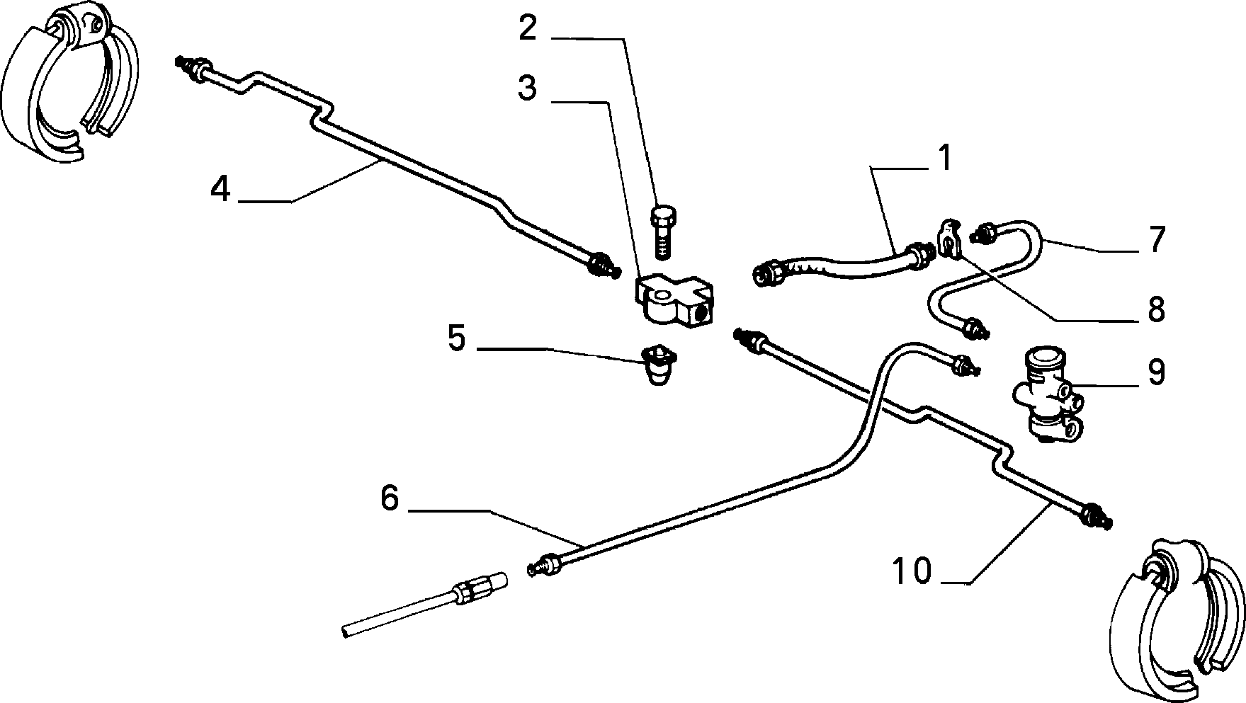 Схема тормозной системы фиат альбеа - фото